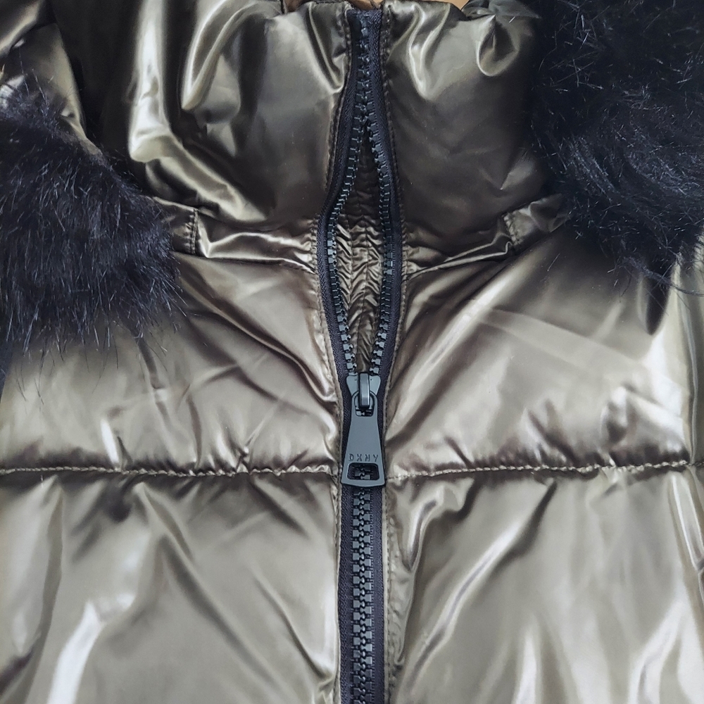 DKNY Hooded Puffer - Picture 3 of 11